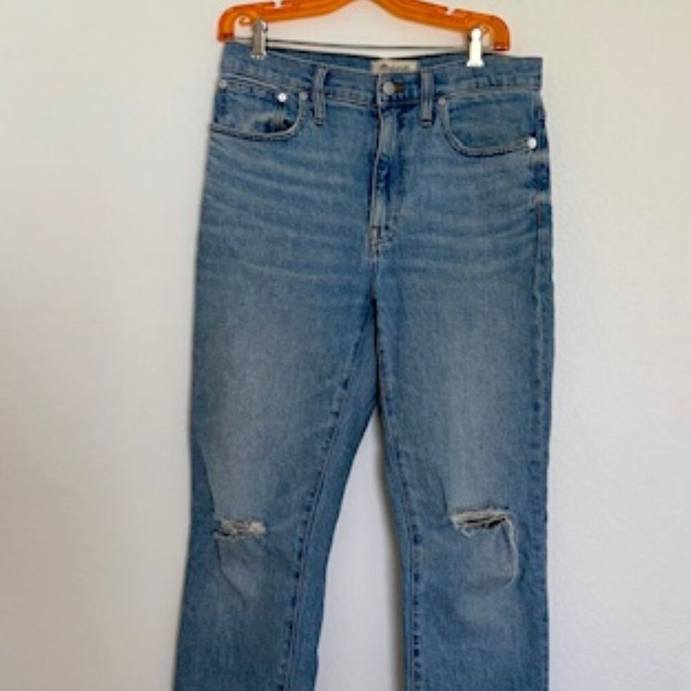 Madewell High-Rise Slim Boy Jean